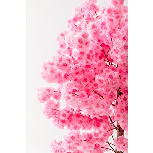 Pembe Yapay Ağaç Bahardalı 200 Cm