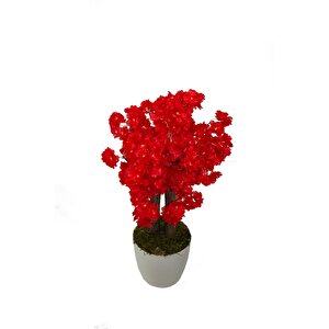 Yapay Bahar Dalı Ağacı Kırmızı 70 Cm
