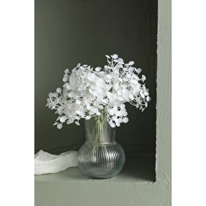 Yapay Cipso Demeti Beyaz 30 Cm 5 Dal