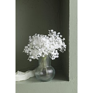 Yapay Cipso Demeti Beyaz 30 Cm 5 Dal