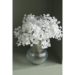 Yapay Cipso Demeti Beyaz 30 Cm 5 Dal