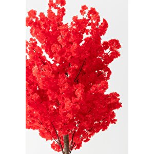 Yapay Bahar Dalı Ağacı Kırmızı 200 Cm 72 Dal