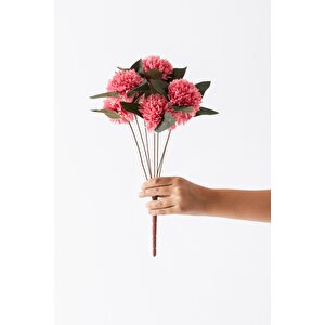 Yapay Kasımpatı Çiçeği Pembe 40 Cm 7 Dal