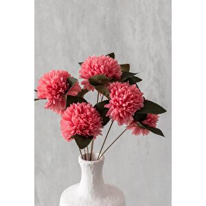 Yapay Kasımpatı Çiçeği Pembe 40 Cm 7 Dal
