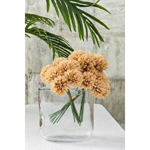Yapay Kasımpatı Çiçeği Sarı 25 Cm 7 Dal