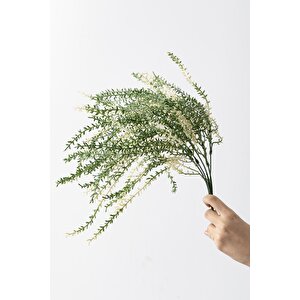 Yapay Cipso Demeti Yeşil Krem 50 Cm 7 Dal(uv)