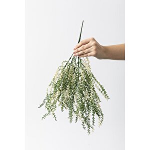 Yapay Cipso Demeti Yeşil Krem 50 Cm 7 Dal(uv)