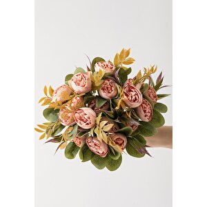 Yapay Şakayık Demeti 30 Cm 6 Dal Pembe