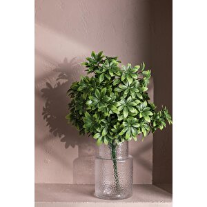 Yapay Şefrole Demeti Yeşil 60 Cm 24 Dal(uv)