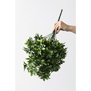 Yapay Şefrole Demeti Yeşil 60 Cm 24 Dal(uv)