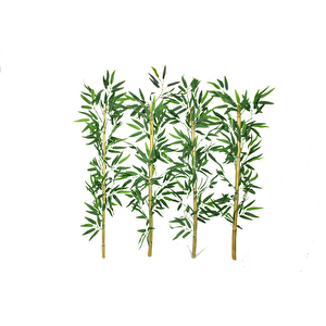 Yapay Bambu Çubuğu 130 Cm 4'lü Takım (yoğun)