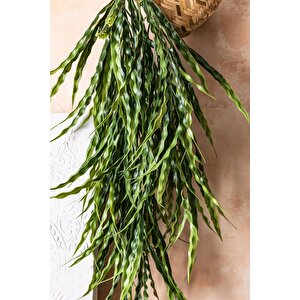 Yapay Sarmaşık Uv Korumalı  Sazlık Yeşil 90 Cm 5 Dal