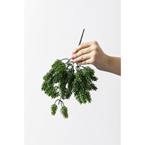 Yapay Çamdalı Demeti Yeşil 30 Cm 5 Dal(uv)