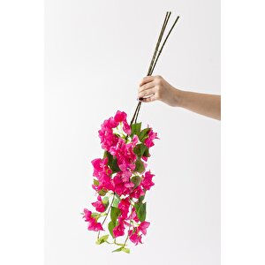 Yapay Begonvil Dalı 80 Cm Fuşya