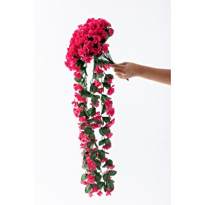 Yapay Begonvil Çiçeği 75 Cm Fuşya 22 Dal