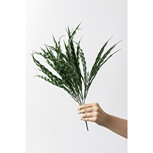 Yapay Saz Demeti Koyu Yeşil 50 Cm 7 Dal(uv)