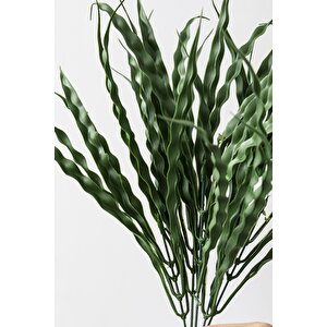 Yapay Saz Demeti Koyu Yeşil 50 Cm 7 Dal(uv)