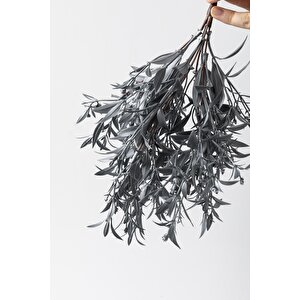 Yapay Zeytin Demeti Gri 35 Cm 5 Dal(uv)