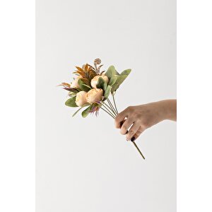 Yapay Şakayık Demeti 30 Cm 6 Dal Somon