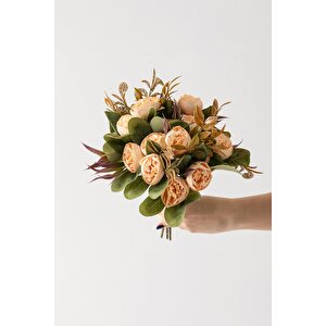 Yapay Şakayık Demeti 30 Cm 6 Dal Somon