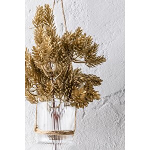 Yapay Çamdalı Demeti Gold 30 Cm 5 Dal(uv)