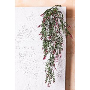 Yapay Ot Sarmaşık Pembe Yeşil Uv Korumalı 80 Cm 5 Dal