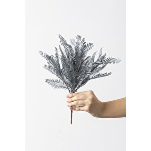 Yapay Fenix Demeti Gri 35 Cm 7 Dal(uv)