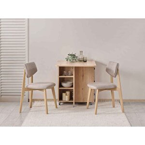 Rosa Mini Katlanır Açılır Masa Takımı