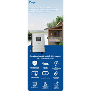 6kw 48v 135a Mppt Ip65 Akıllı İnverter