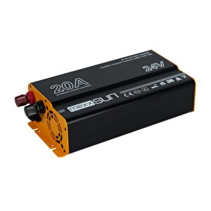20 Amper 24 Volt Ac/dc Akü Şarj Cihazı