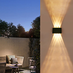 20 Watt Solar Çift Yönlü Duvar Apliği (günışığı)