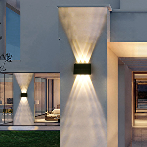 20 Watt Solar Çift Yönlü Duvar Apliği (günışığı)
