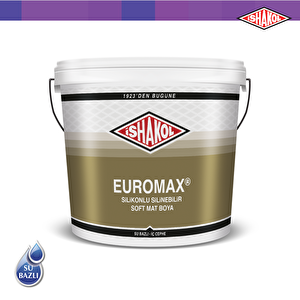 İshakol Euromax Silikonlu Silinebilir Soft Mat Boya Anadolu