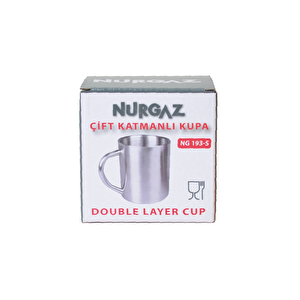 Nurgaz Campout Çift Katmanlı Kupa