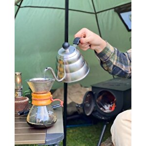 Campout Filtre Kahve Cam Set 400 Ml
