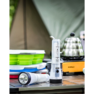 Nurgaz Campout El Feneri+masa Lambası Ve Flaşör