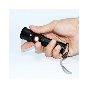 Xml-2 Led 1.000 Lümen Usb Şarjlı El Feneri