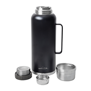 Campout Çift Katmanlı Termos 2600 Ml Siyah