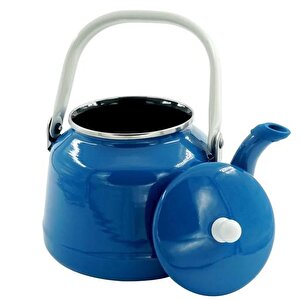Retro Emaye Kamp Çaydanlığı Alt Mavi 2.5 L
