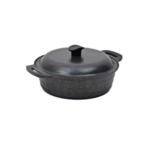 Campout Granit Döküm Kamp Tenceresi 28 Cm