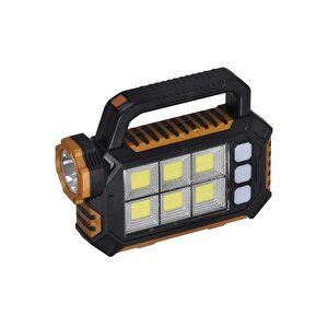 Şarjlı Solar Panelli Kamp Lambası