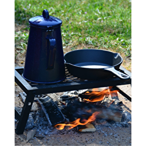 Nurgaz Campout Ateş Üstü Izgara+çanta Orta