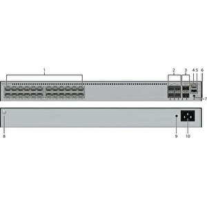 Huawei 24port S5735-l24pn4xe-av2 4-sfp 10gbe 400w Yöneti̇lebi̇li̇r Poe Switch