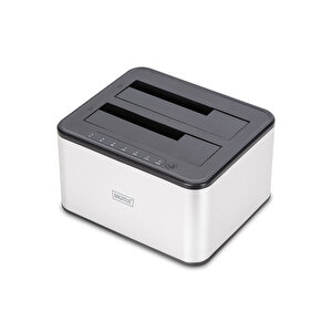 Digitus Usb 3.0 Dual Sata Hdd Docking Station 2.53.5 (sata Docking Station Usb 3.0, 2-port, 2.5 /3.5  Ssd/hdd, Clone Function ) Td Çok Renkli