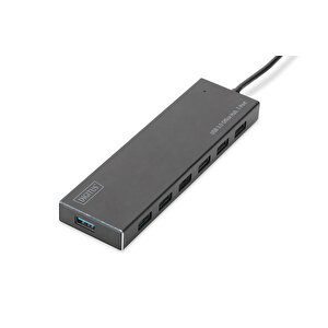 Digitus 7 Port Usb 3.0 Hub, 5v/3,5a Güç Adaptörü Dahil, Alüminyum&lt;br&gt;
Digitus Usb 3.0 Office Hub, 7-port Çok Renkli