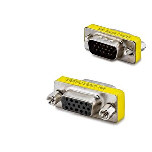 Vga To Vga F Çevirici Mını Gender Sılver Hn4391