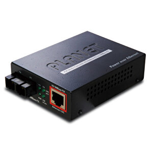 Poe Media Converter&lt;br&gt;
100base-fx To 10/100base-tx (sc Multimode 2 Km)&lt;br&gt;
Ieee 802.3af Poe