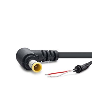 Notebook Adaptör Kablosu 6.4*4.4 Sony 30w-90w 1.2m Siyah Hdx5509