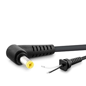 Notebook Adaptör Kablosu 5.5*1.7 L Tip Acer 120w-150w 1.2m Siyah Hdx5561