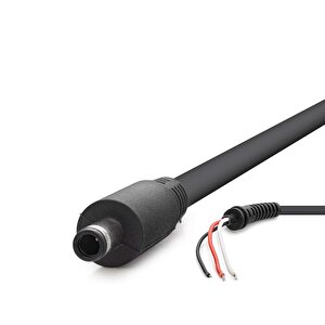 Notebook Adaptör Kablosu 4.5*3.0 Dell 30w-90w 1.2m Siyah Hdx5547